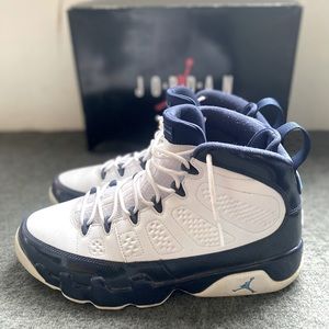Air Jordan 9 blue white